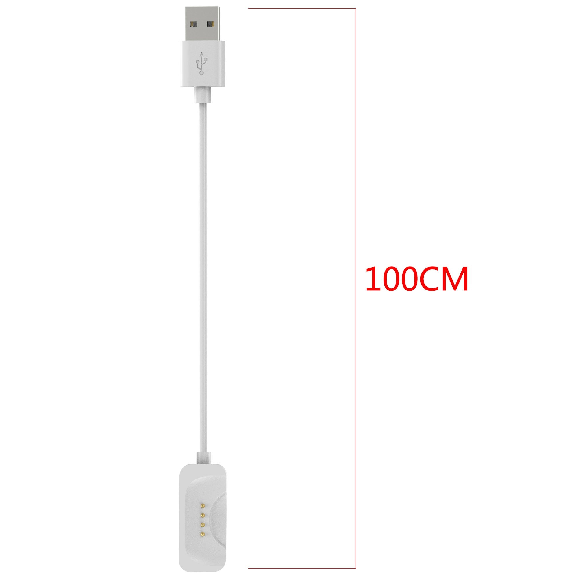 For OnePlus Watch 2 Magnetic Watch Charger 100cm Smart Watch Charging Cord - White For OnePlus Watch 2 Magnetic Watch Charger 100cm Smart Watch Charging Cord - White